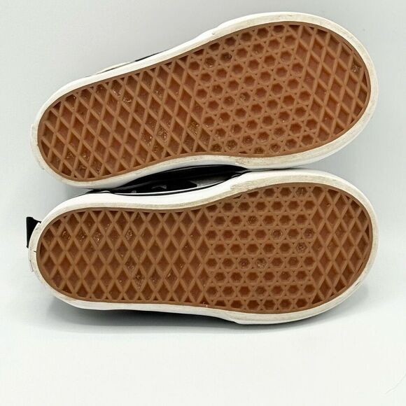 Vans Aplix Irridescent Stars Canvas Sneakers - Toddler US 7 - Picture 10 of 10